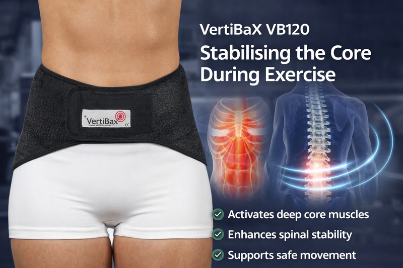 VertiBaX VB120 Core Muscle Stabiliser - Managing Lower Back Pain