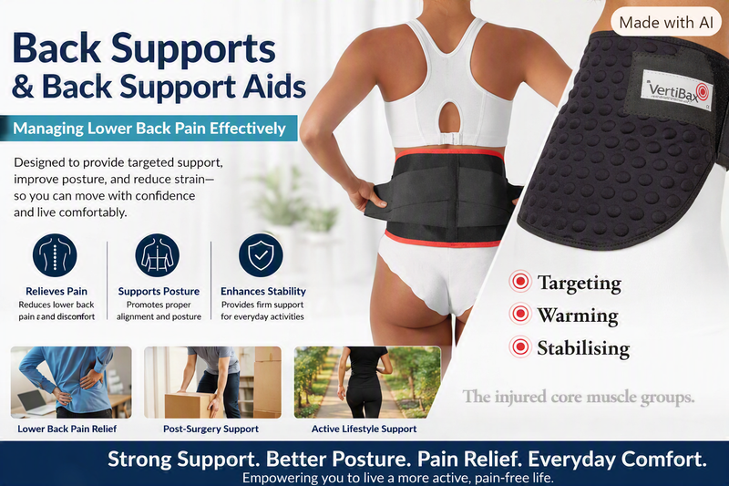 Back Supports & Back Support Aids – Managing Lower Back Pain Effectively
