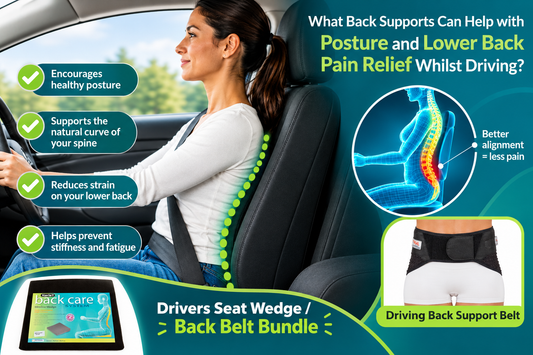 What Back Supports Can Help with Posture and Lower Back Pain Relief, Whilst Driving?