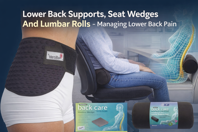 Lower Back Supports, Seat Wedges And Rolls - Managing Lower Back Pain