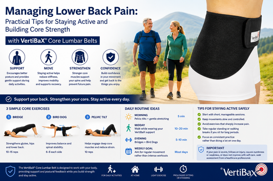 Managing Lower Back Pain - Tips for Staying Active and Building Core Strength