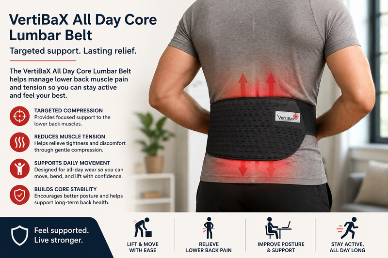 Warming Core Muscle Belts - Helping to Ease Lower Back Tension and Pain
