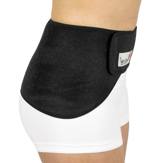 Exercises to strengthen the core, with the help of a VertibaX core muscle back support VB120