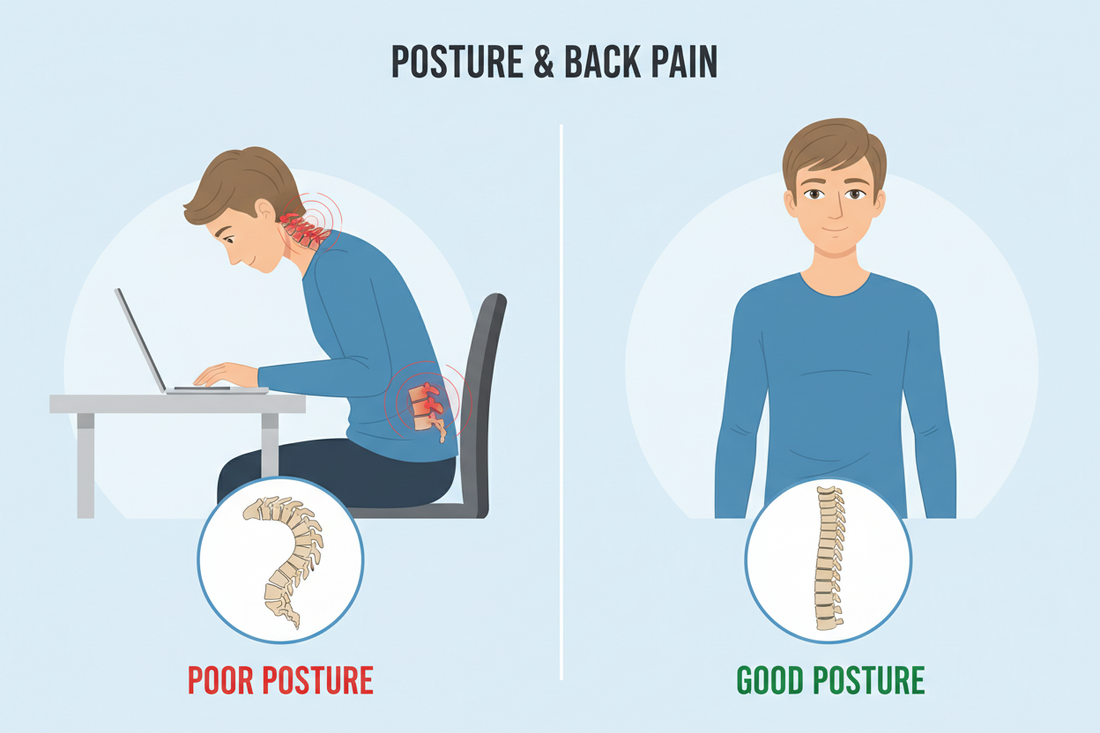 Posture Problems - How Poor Posture Leads to Back Pain (And How to Fix It)