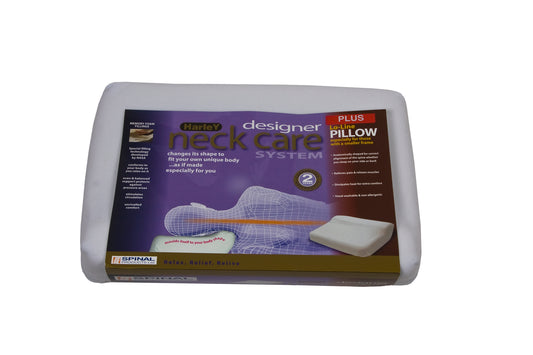 Harley: Neck And Spine Stabilising Pillow (Large Size, Memory Foam, Lo-line) HL4281
