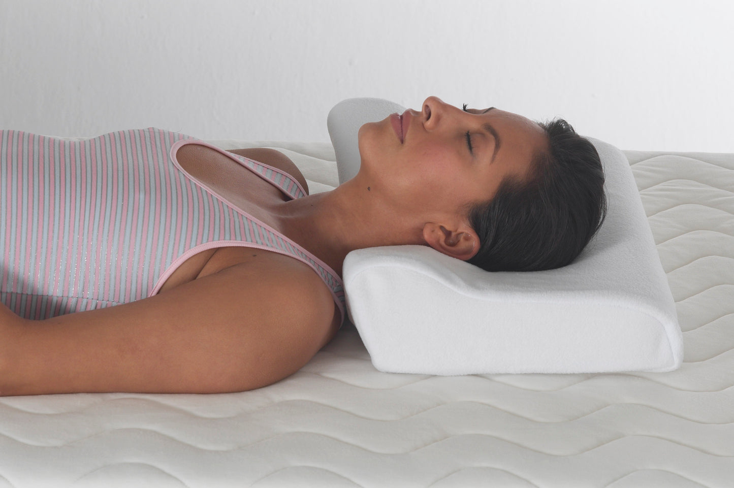 Harley: Neck And Spine Stabilising Pillow (Large Size, Memory Foam, Lo-line) HL4281