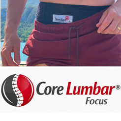 VertiBaX Lower Back/Core Swimming Lumbar Support VB120SWIM - Swimming Lower Back Protection Support (UK MANUFACTURED)