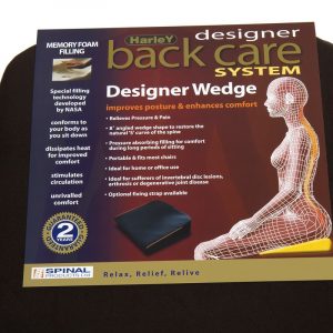 harley designer memory foam seat wedge packaging hl4083